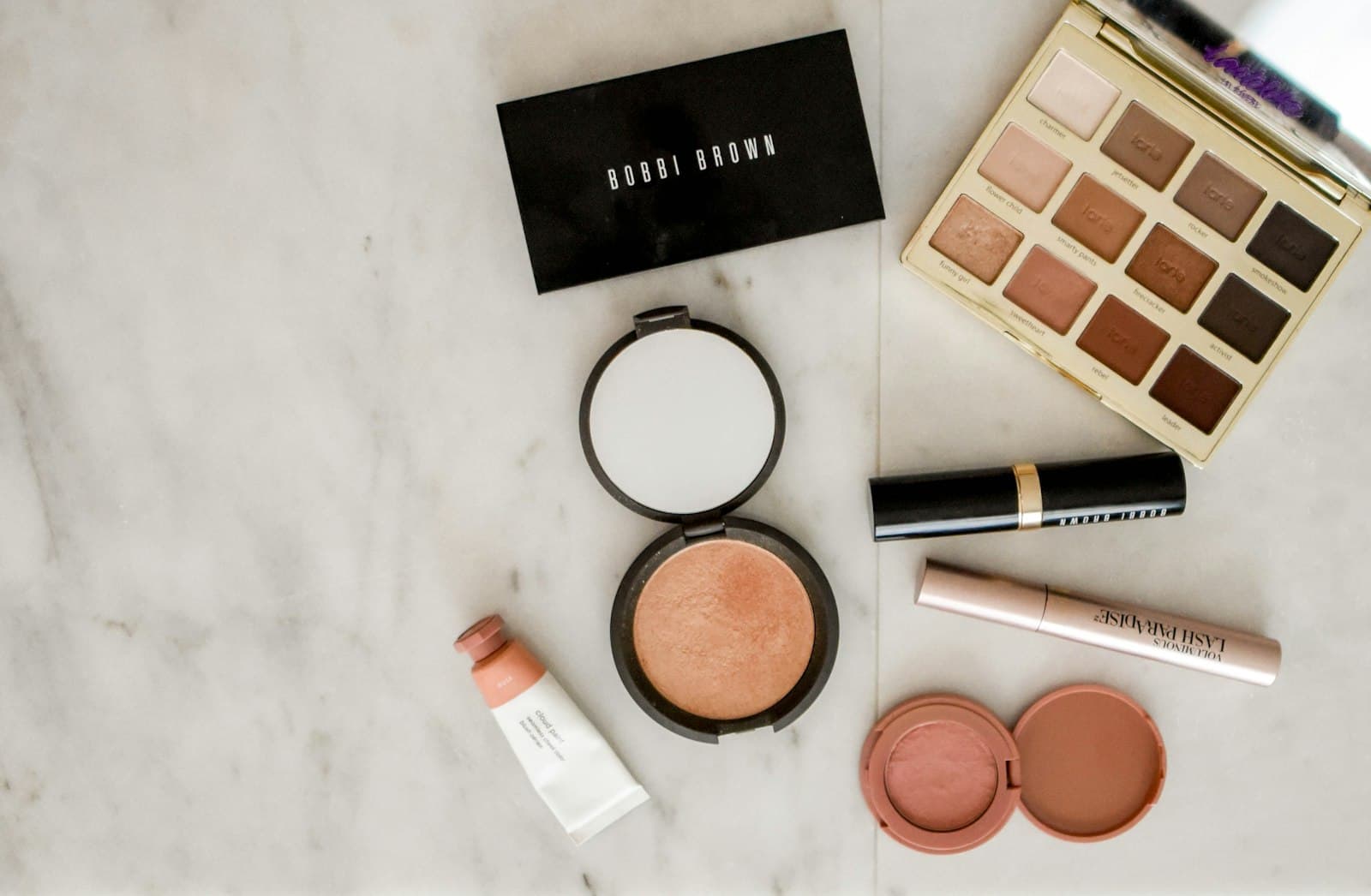 Model wearing a soft, natural makeup look